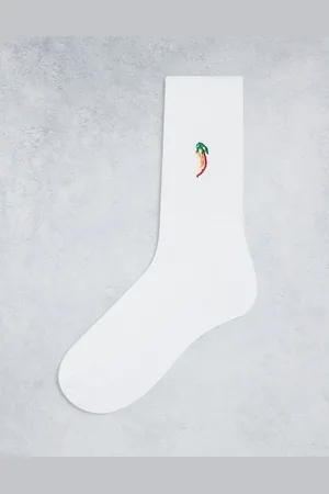 ASOS Sock with chilli artwork in