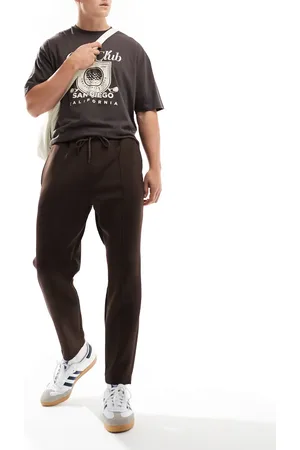 ASOS Tapered scuba joggers in
