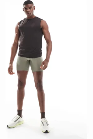 Nike Nike Pro Training Dri-FIT shorts in khaki