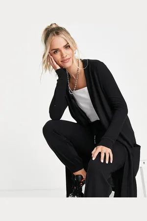 Noisy May Lightweight longline cardigan in
