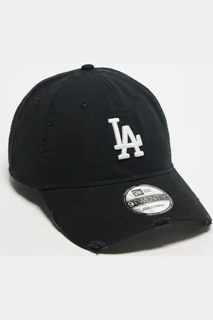 New Era LA Dodgers 9twenty unstructured distressed cap in