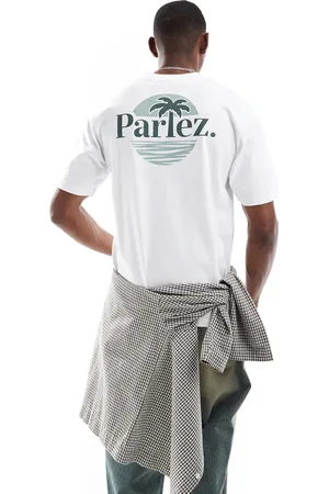 Parlez Boca short sleeve logo t-shirt with back print in