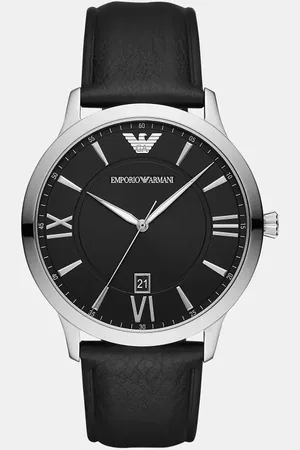 Emporio Armani Giovanni leather watch AR11210