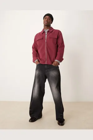 ASOS Harrington jacket in dark
