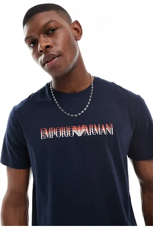 Emporio Armani Crew neck logo t-shirt in