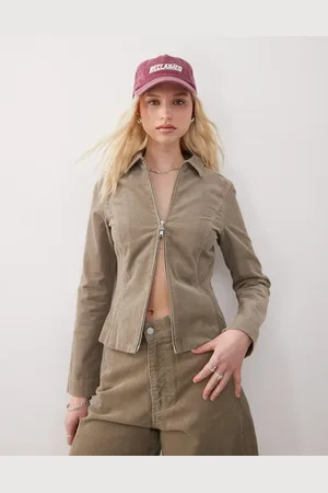 Weekday Co-ord corduroy fitted jacket in