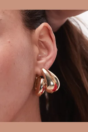 Topshop Elodie tear drop earrings in