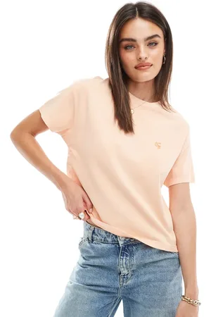 SCALPERS Snaps t-shirt in peach