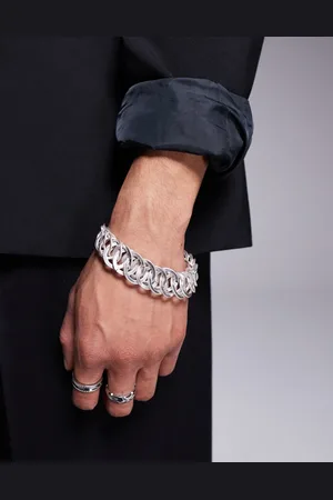 ASOS Chunky link bracelet in textured tone