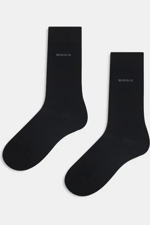 HUGO BOSS BOSS Bodywear Bamboo mix 2 pack logo socks in
