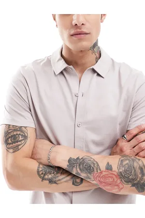 ASOS Jersey shirt in grey
