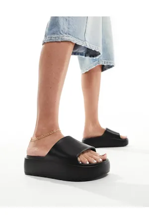 ASOS Freedom cleated flatform slider in