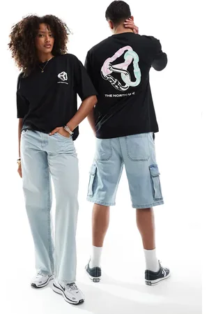 The North Face Interlock Carabiner backprint oversized t-shirt in