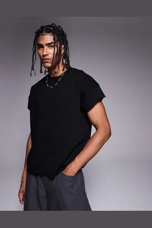 ASOS Premium heavyweight oversized sleeveless t-shirt 300gsm in