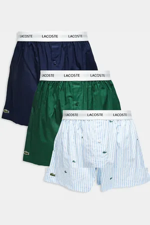 Lacoste Woven boxers 3 pack in