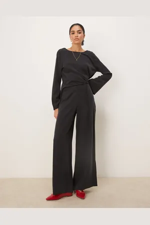 ASOS Soft wide leg trousers co-ord in washed