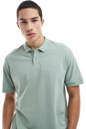 JACK & JONES Logo polo shirt in light
