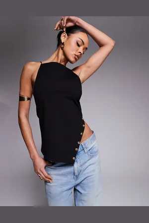 ASOS Premium button detail cami top in