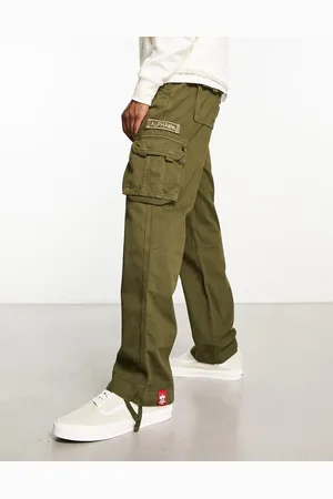 Alpha Industries Jet Pant cargos in dark
