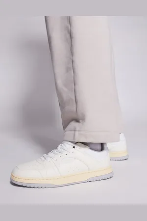 HUGO BOSS Hardian vintage trainer in off