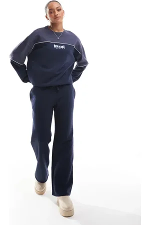 Hollister Contrast panel straight leg jogger co-ord in