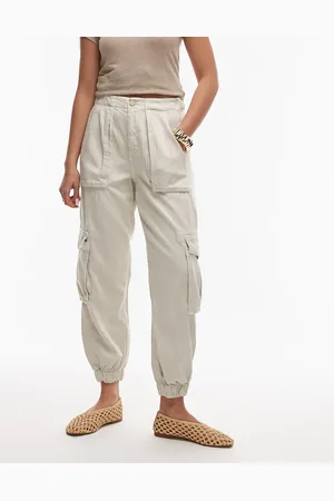 AllSaints Freda trouser in ecru