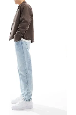 Bershka Straight vintage jean in light