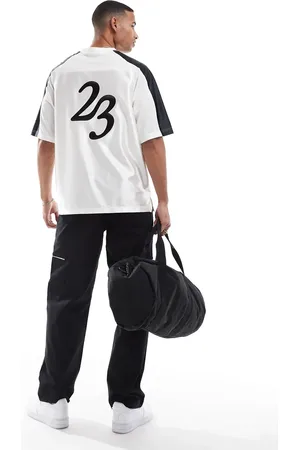 Jordan Lifestyle jersey in sail and black