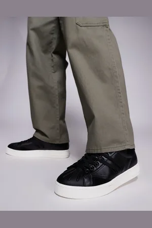 Armani Exchange Trainers with logo in