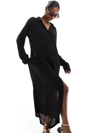 Esmée Esmee Exclusive maxi beach shirt summer dress in