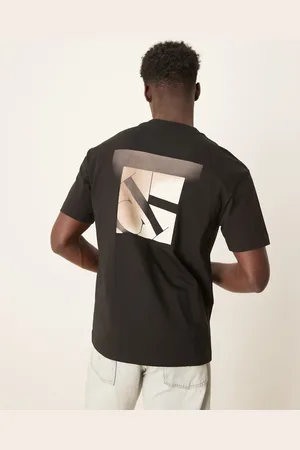 Calvin Klein Ombre backprint graphic t-shirt in