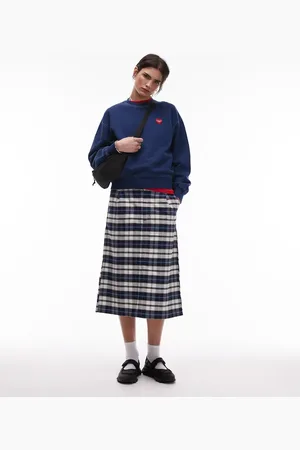 Carhartt Tarbell check skirt in