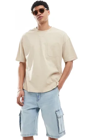 New Look Oversized t-shirt in beige