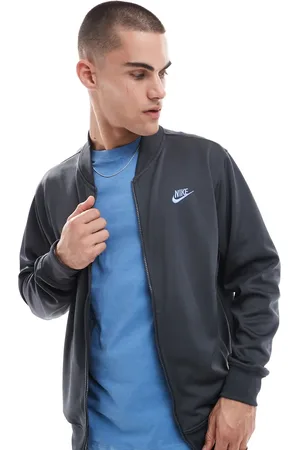 Nike Club bomber jacket in dark