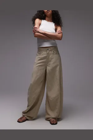 AllSaints Jett trouser in sand