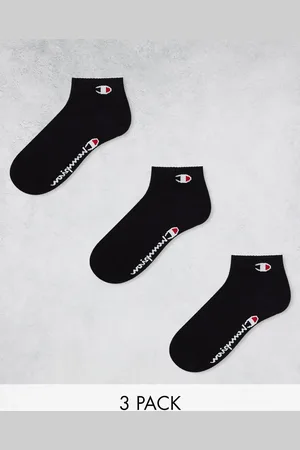 Champion 3 pack quarter socks in