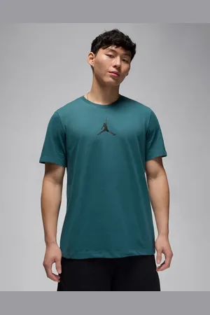 Jordan Jumpman Dri-FIT centre logo t-shirt in dark