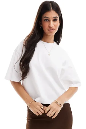 ASOS Boxy cropped t-shirt in