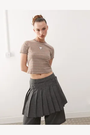 Guess Baby tee in horizontal stripes