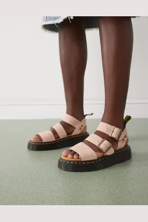 Dr. Martens Gryphon quad sandals in powder