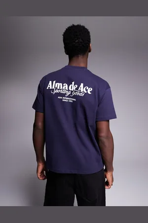 Alma de Ace T-shirt with logo back print in