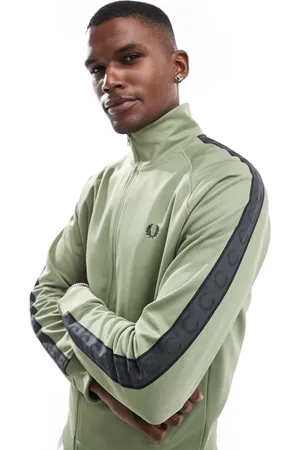 Fred Perry Contrast tape track jacket in