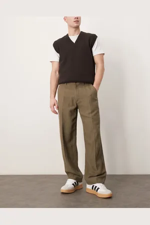 Abercrombie & Fitch Sloane tailored baggy trousers in
