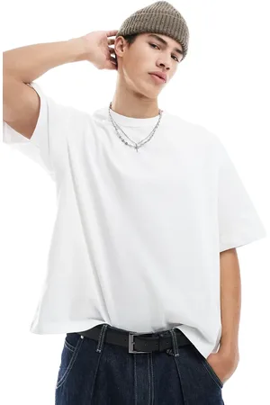 JACK & JONES Boxy heavyweight t-shirt in