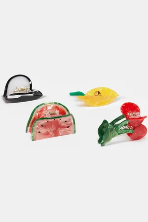 Aldo Haoewiel pack of 4 summer hair claws in
