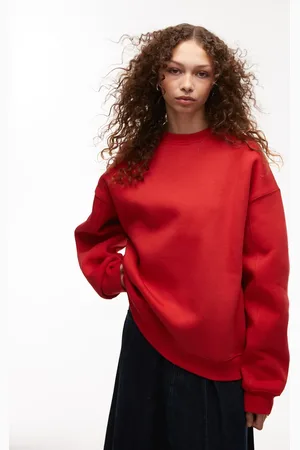 Topshop Premium seam detail sweat in