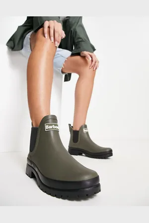 Barbour Mallow wellie boots in khaki