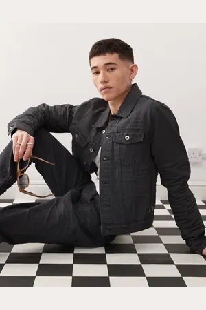 Cheap Monday X Landon Barker Issue coated denim jacket in