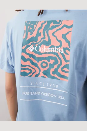 Columbia Barton Springs short sleeve graphic t-shirt in