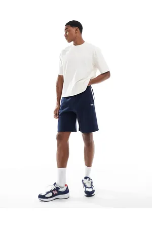 Hollister Loose varsity logo short with side stripe in